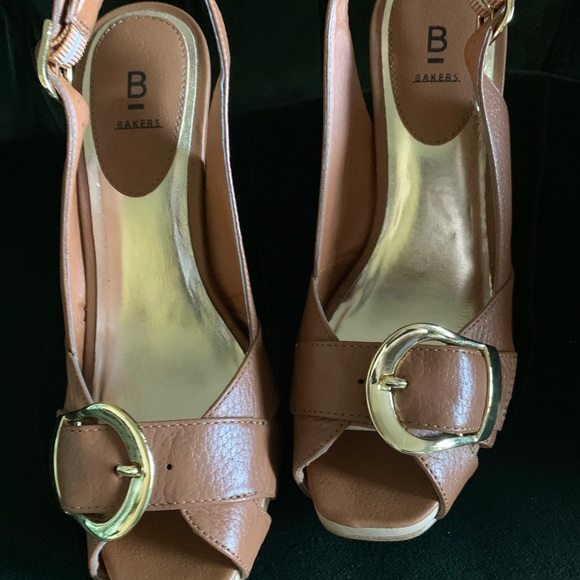 Baker Isabelle cognac heel - Picture 2 of 6